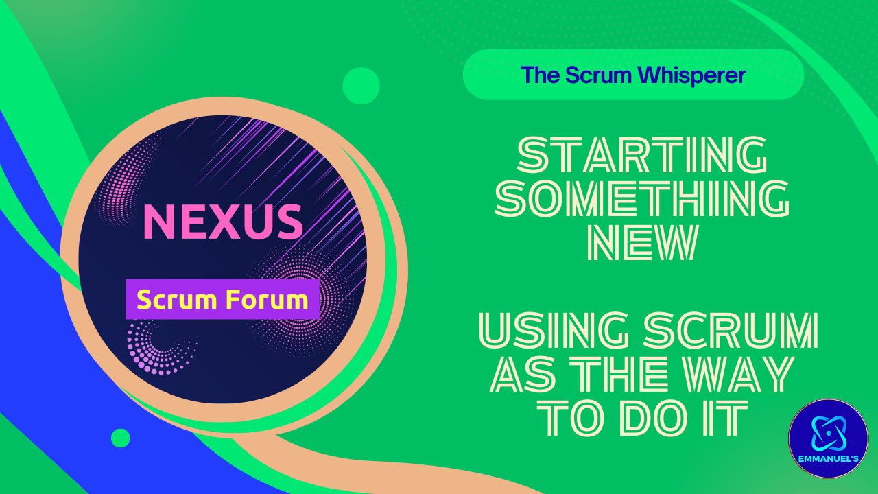 Actually Start Something New: Your Membership Using Scrum