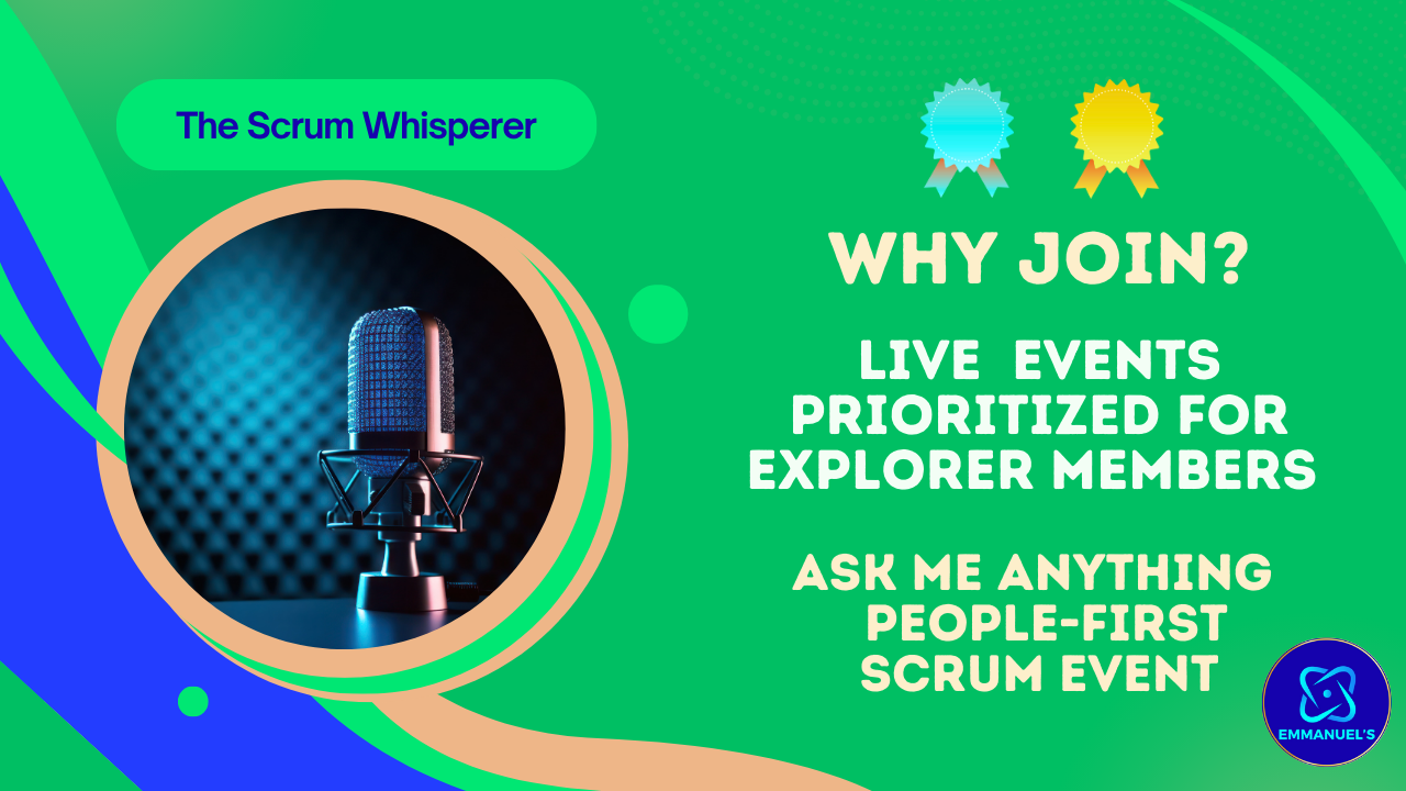 The Scrum Whisperer’s People-First Live AMA Events!